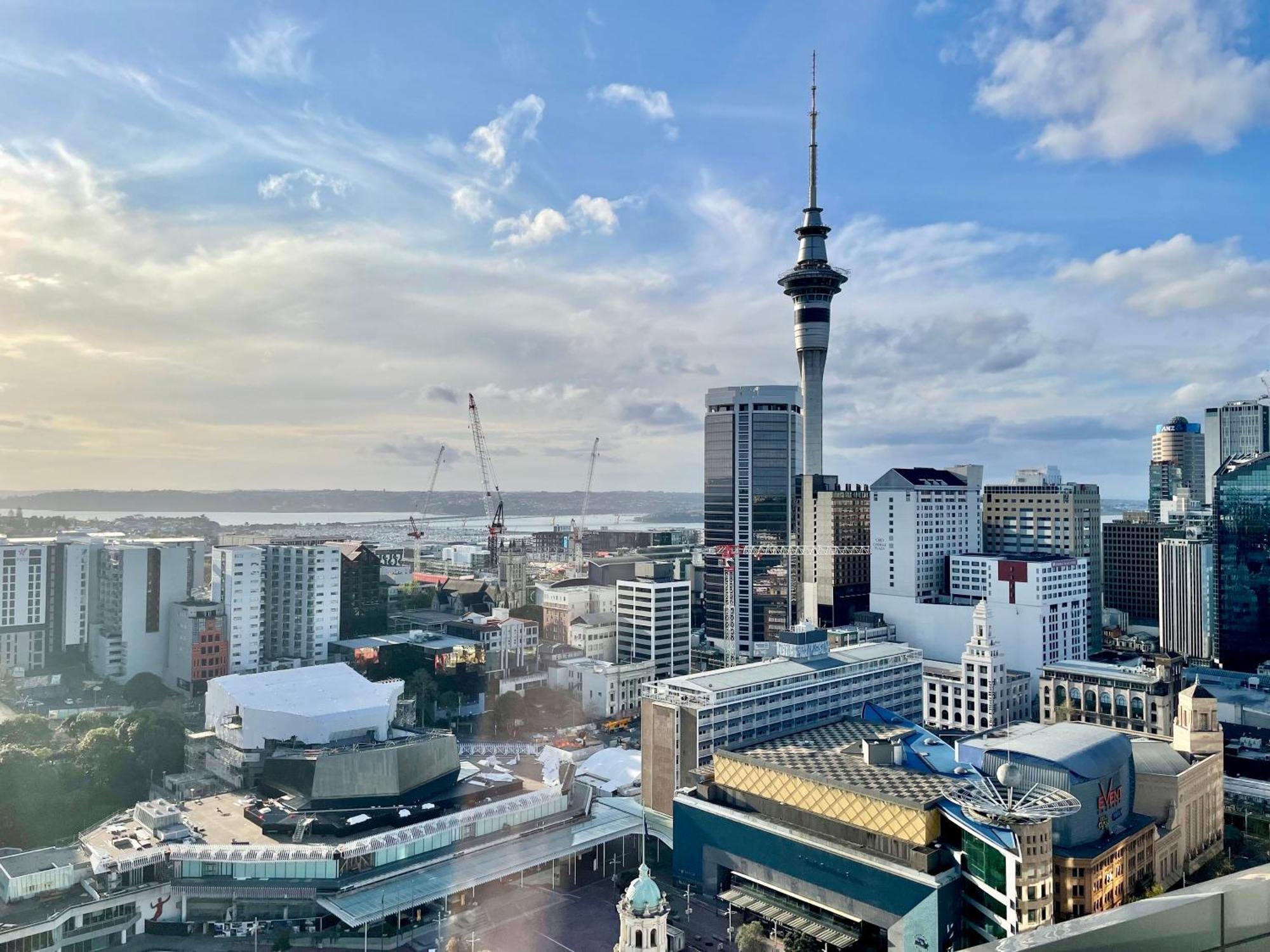 Stunning 3 Bedroom Penthouse Apt In Auckland Cbd Eksteriør billede