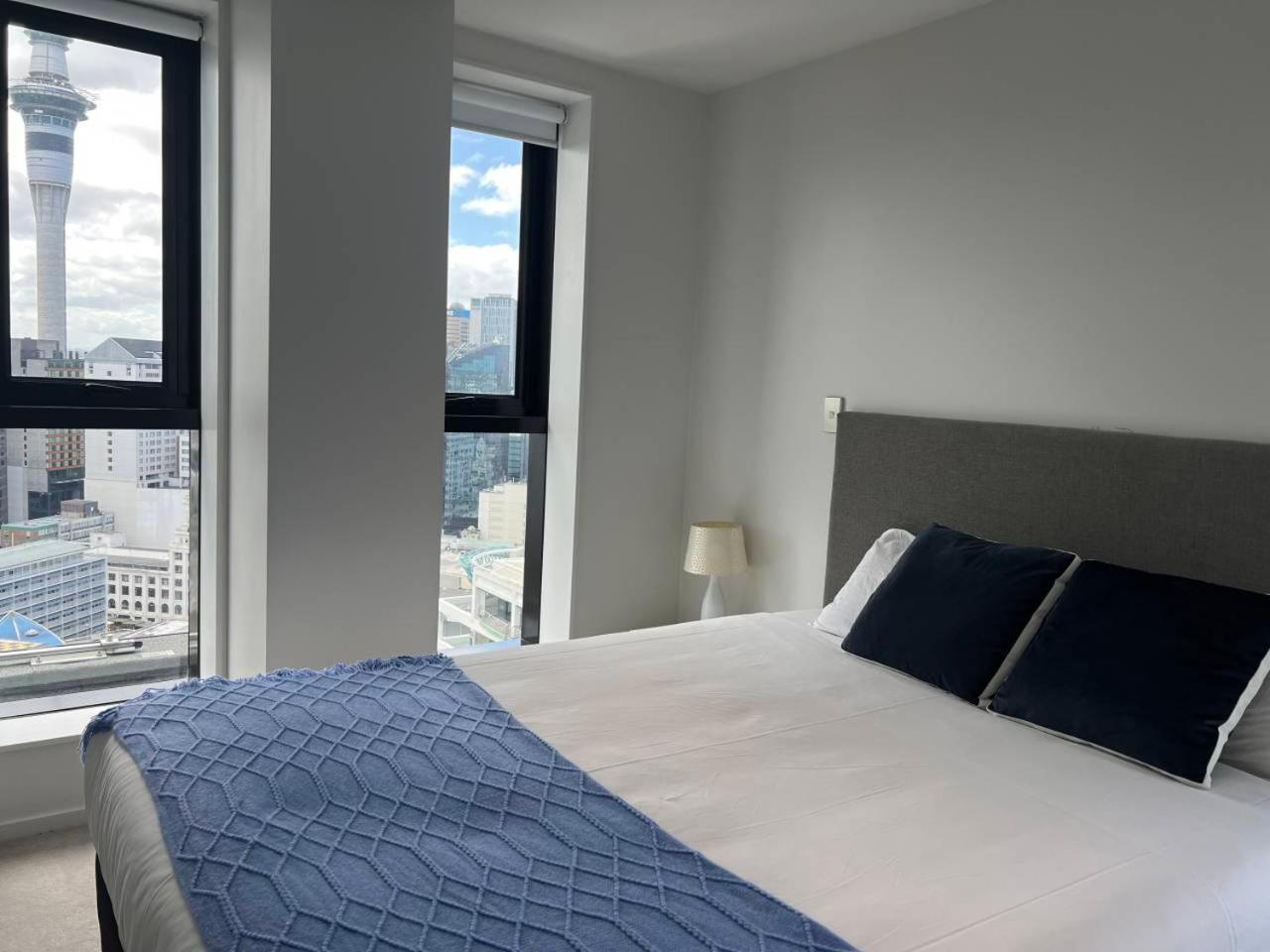 Stunning 3 Bedroom Penthouse Apt In Auckland Cbd Eksteriør billede