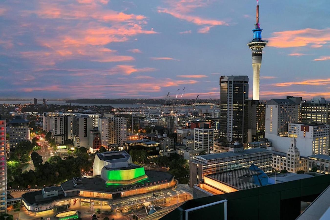 Stunning 3 Bedroom Penthouse Apt In Auckland Cbd Eksteriør billede